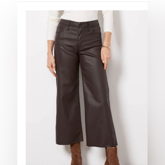 Kut from the Kloth Pants - Kut From The Kloth Fab Ab Brown Wide-Leg Pants